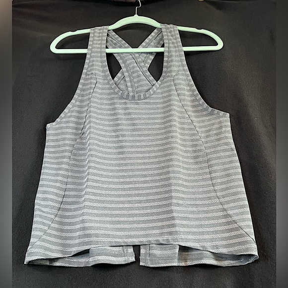 Zyia Gray Nimbus Split Back Tank (Sz Lg) - Picture 11 of 16
